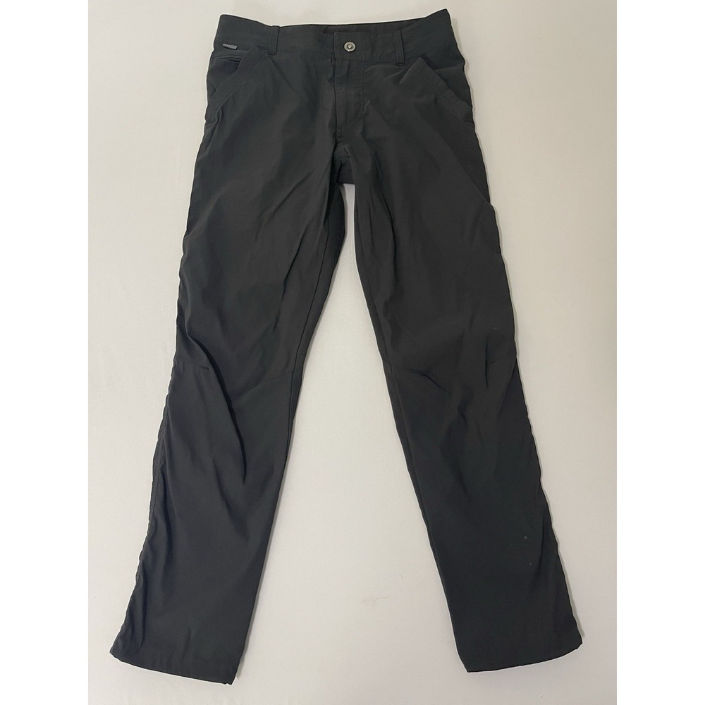 Kuhl Mens Renegade Afire Chino Pants Sz 30x30 Black Stretch Performance
